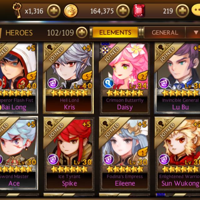 Seven Knights Acc Video Gaming Gaming Accessories Game Gift Cards Accounts On Carousell