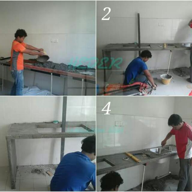 Buat Table Top Dapur Everything Else Others On Carou