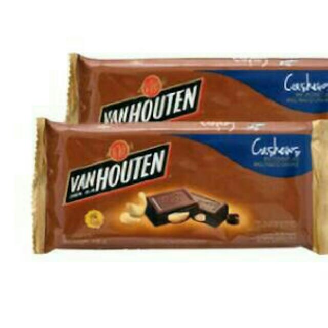 Coklat Van Houten Makanan Minuman Snek Di Carousell