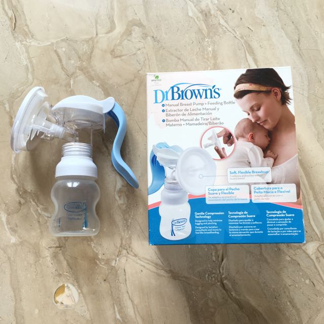 Dr Brown S Manual Breast Pump Pompa Asi Bayi Anak Perawatan
