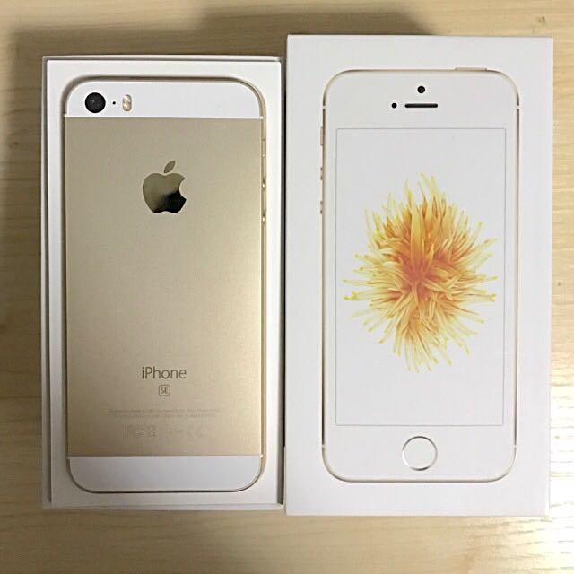 Iphone Se 16gb Gold Apple Sg Mobile Phones Tablets Iphone On Carousell