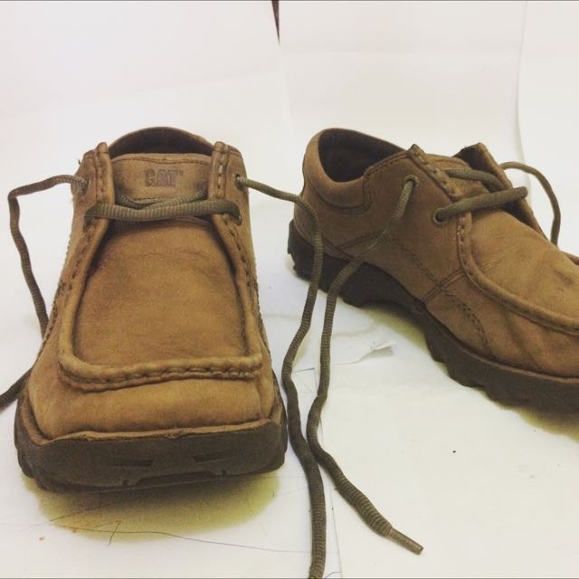 Original Caterpillar shoes, Fesyen Pria, Sepatu di Carousell