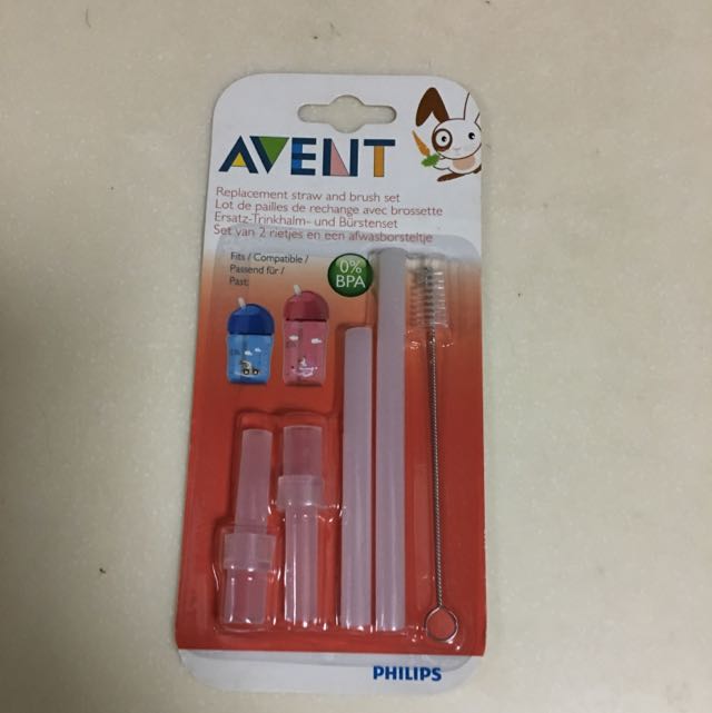 philips avent replacement straw set