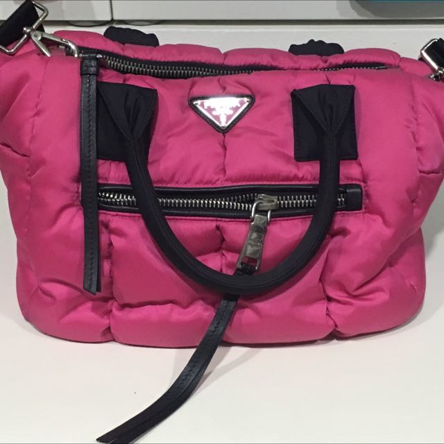 prada bomber bag