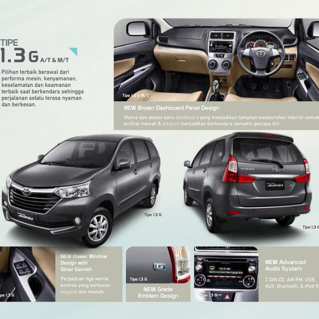 Toyota Avanza 1 3 G M T Cars Cars For Sale On Carousell