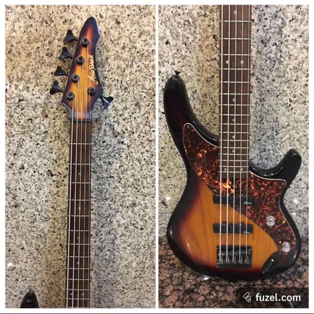Aria pro ii avante top series 5 string bass