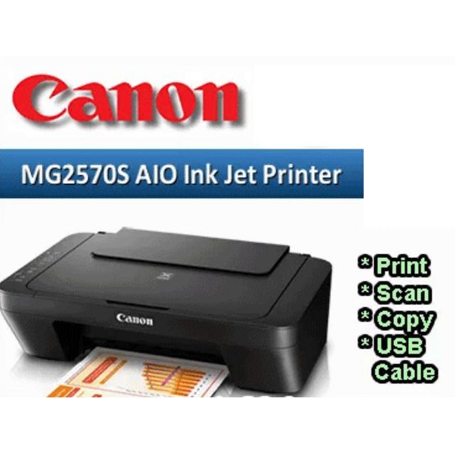 Canon Pixma MG2570 AllInOne printer with extra new Canon Black