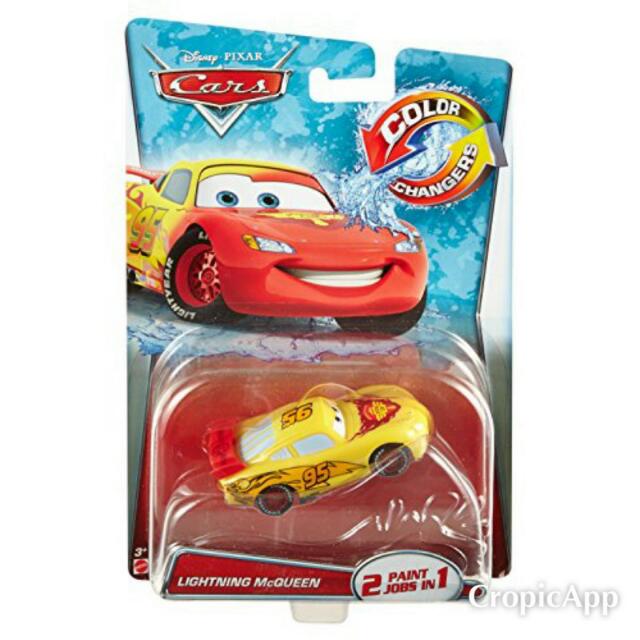 colour changing lightning mcqueen cars