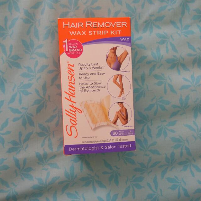 Hair Remover Wax Strip Kit Sally Hansen Health Beauty Skin