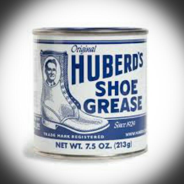 Huberd's shoe grease on leather jacket discount