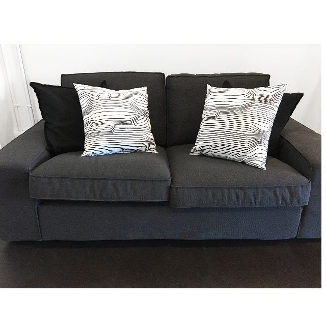 KIVIK Sofa from Ikea, used 8/10, Furniture & Home Living, Furniture