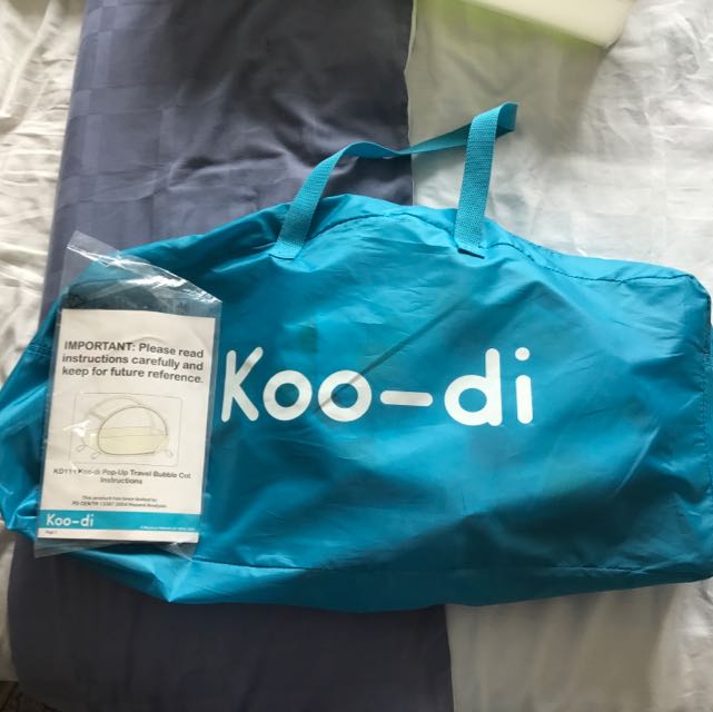 Koodi Travel cot, Babies & Kids, Babies & Kids Fashion on Carousell