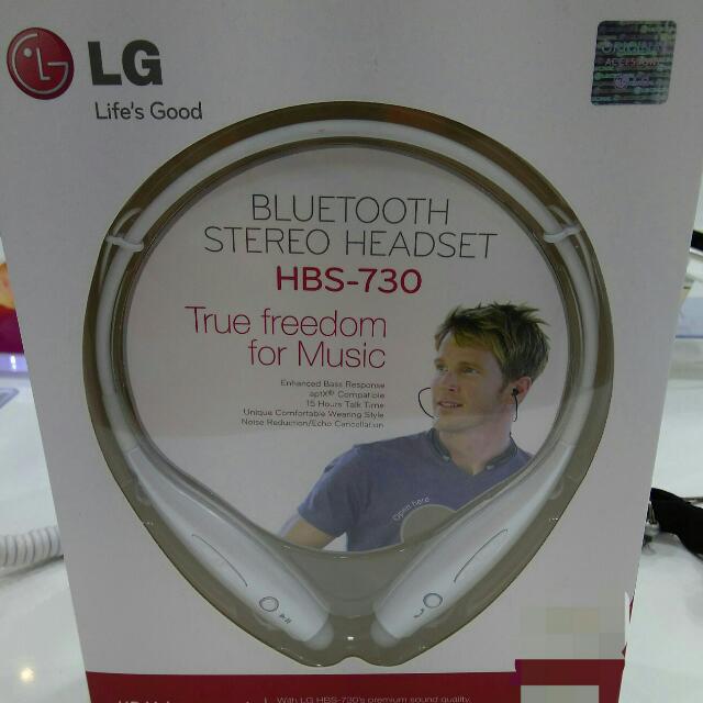 LG Bluetooth Headset, Audio, Headphones & Headsets on Carousell