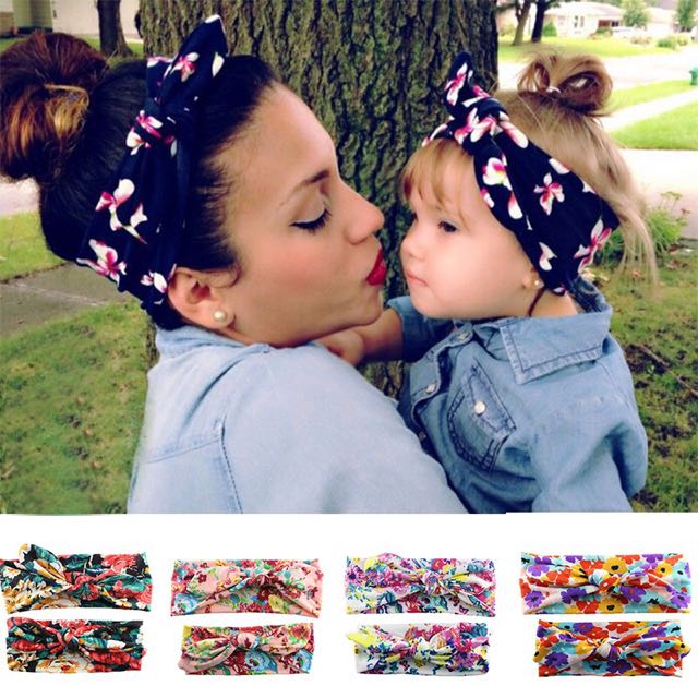 mum and baby headbands
