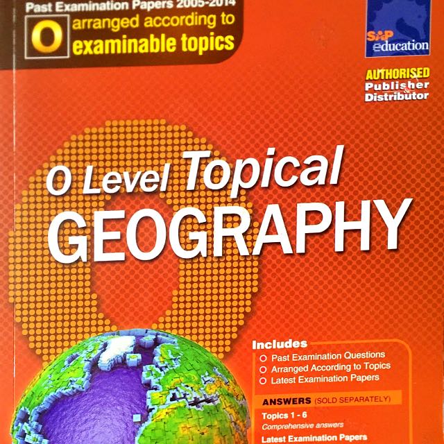 O level Geography Books, Hobbies & Toys, Books & Magazines, Textbooks