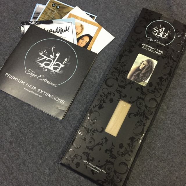 Zala European Tape Hair Extensions Health Beauty Hair Care