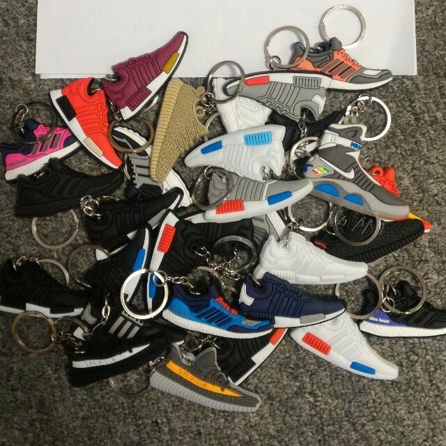 Buy 5 Free 1 Adidas Yeezy NMD Ultra Boost Nike Mag Keychains