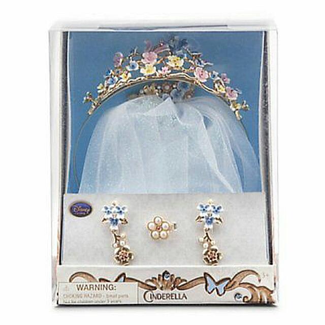 Disney Store Cinderella Live Action Wedding Accessories Set Toys