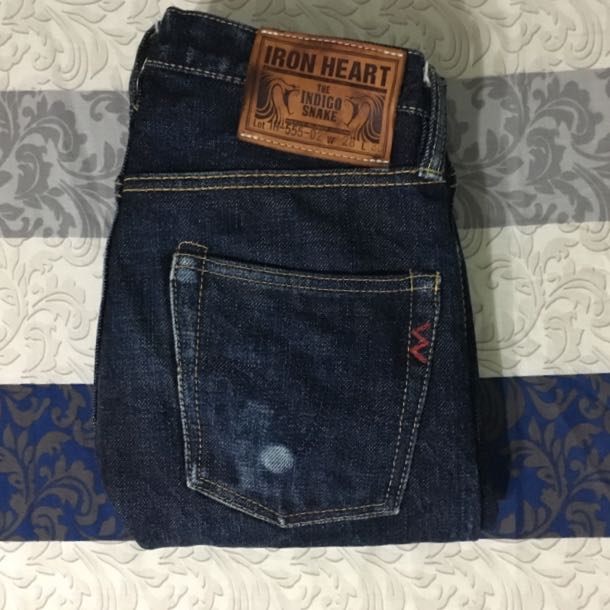 Iron Heart 555-02 Jeans, Men's Fashion, Bottoms, Jeans on Carousell