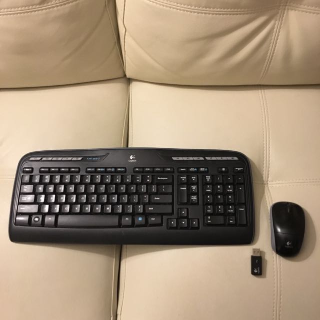 Logitech Wireless Keyboard And Mouse Mk320 Electronics Computer Parts Accessories On Carousell
