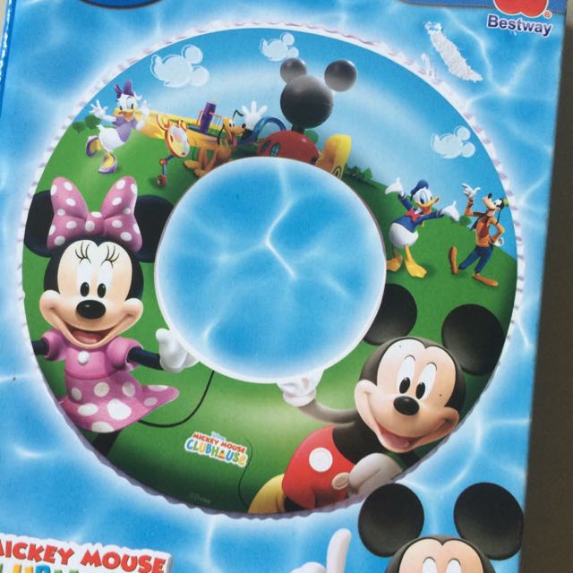 Mickey mouse hot sale swim ring