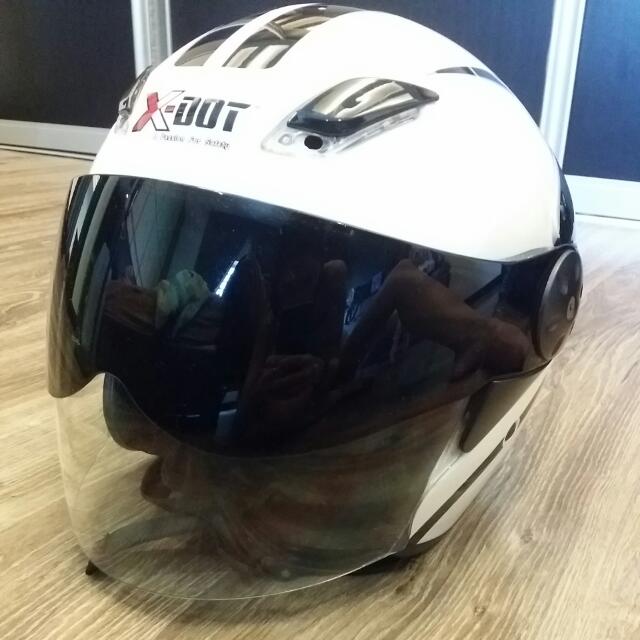 Visor helmet xdot sales