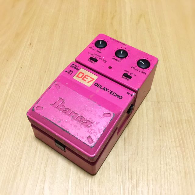 Ibanez de7 pink sale