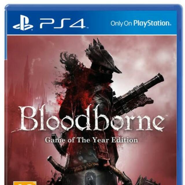 Want To Buy Bloodborne Game Of The Year Edition Toys Games Video Gaming Video Games On Carousell