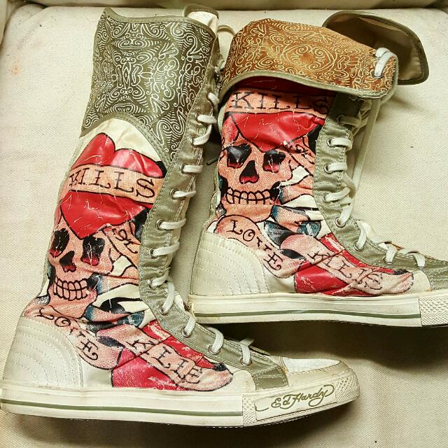 Ed hardy high shop tops