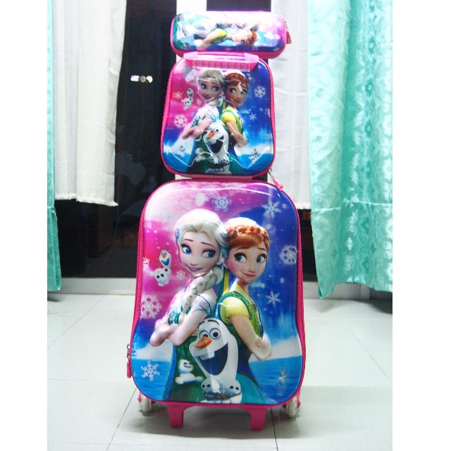 Frozen Beg Beroda Tiga Tahan Lasak 3 in 1 Women s Fashion Bags