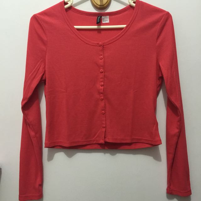 crop cardigan h&m
