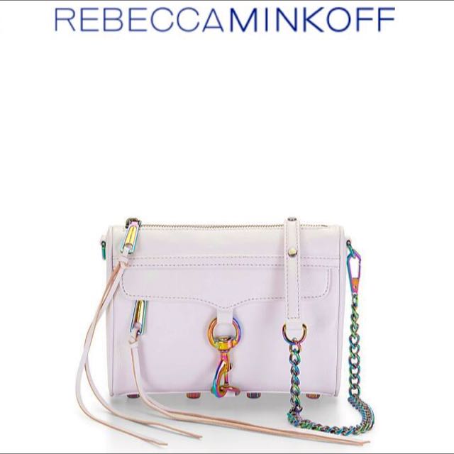 Iridescent Rainbow Rebecca Minkoff Mini M.A.C Luxury Bags