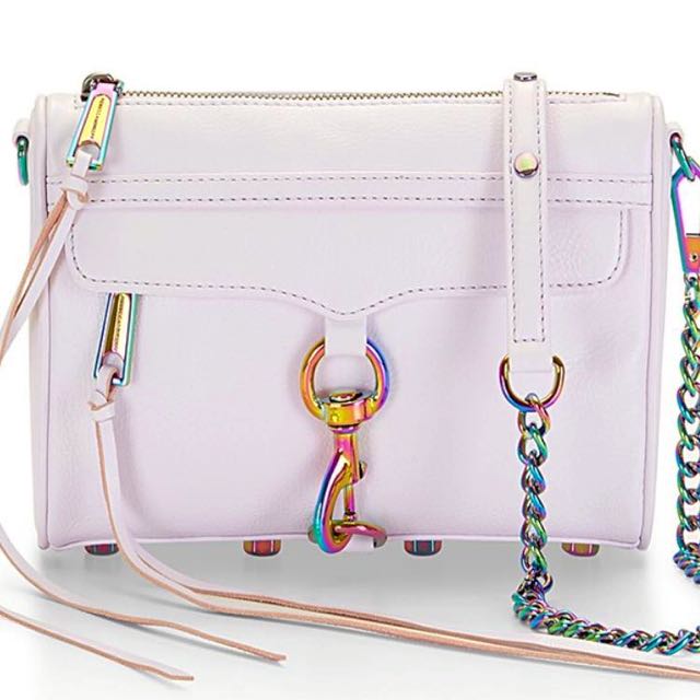 Iridescent Rainbow Rebecca Minkoff Mini M.A.C Luxury Bags