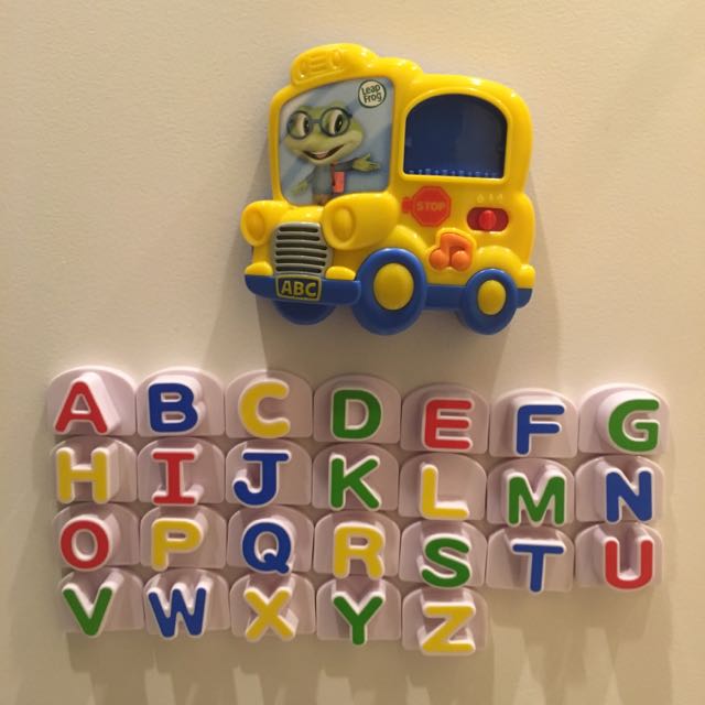 leapfrog school bus alphabet