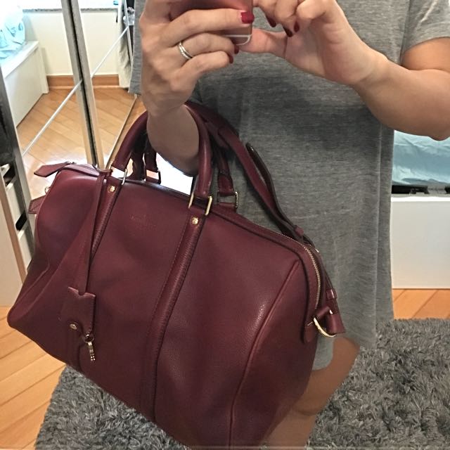 Sofia coppola leather crossbody bag Louis Vuitton Burgundy in