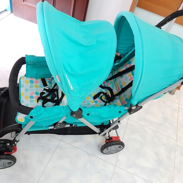 Mamalove double stroller cheap