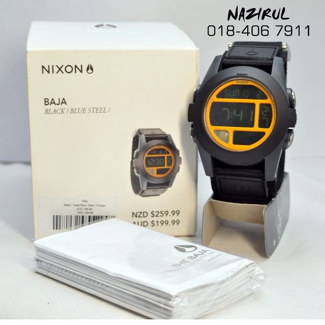 Nixon deals baja watch