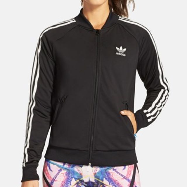 adidas floral track jacket women's