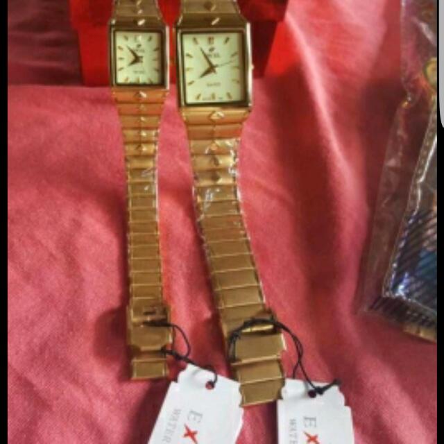 Authentic Excel Couple Watch Glow in the Dark Women s Fashion