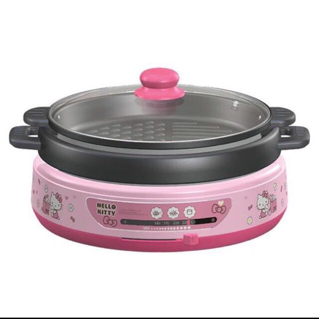 Brand New In Box Hello Kitty Steamboat/ Multi Function Cooker, TV
