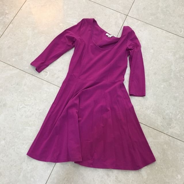 Forever 21 Fuchsia Pink Dress PENDING Women s Fashion Dresses Sets Dresses on Carousell