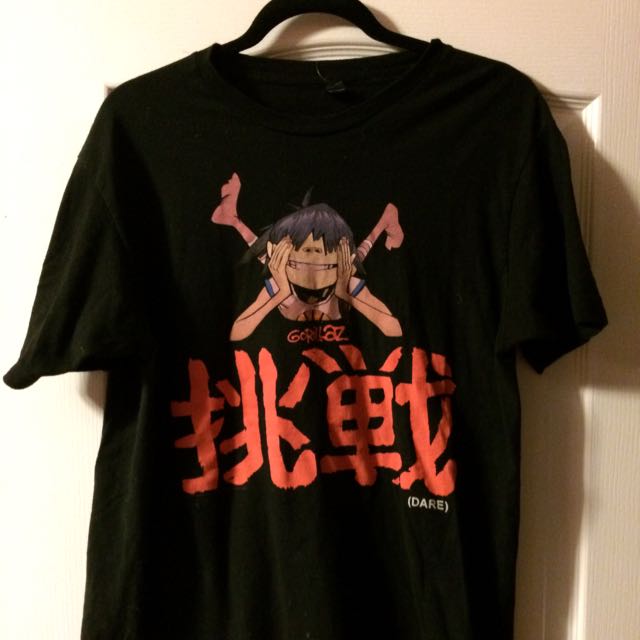 Gorillaz Hot Topic Shirt Size L Women S Fashion Clothes On Carousell
