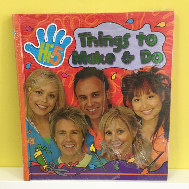 Hi5 Things to Make & Do Book Kids Children Preschool Projects Art and