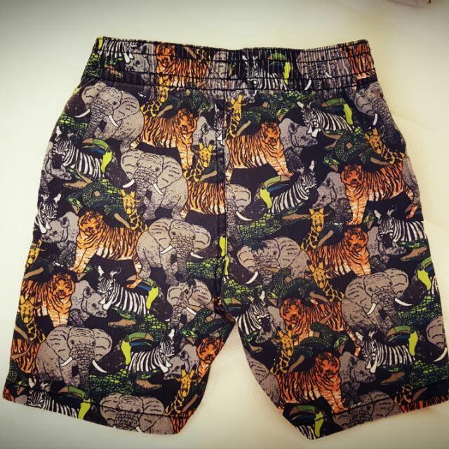 H&m tiger shorts top