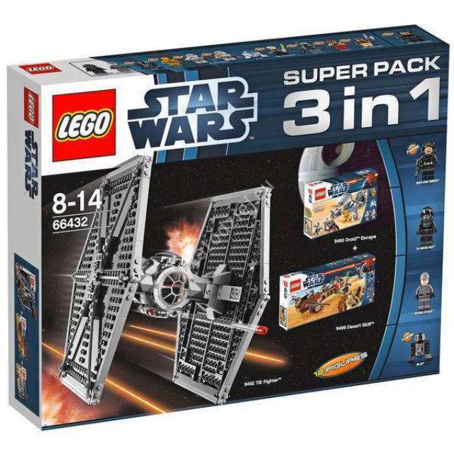 Lego Star Wars Super Pack 3 In 1 66432 Included 9492 9490 9496 Toys Games Others On Carousell