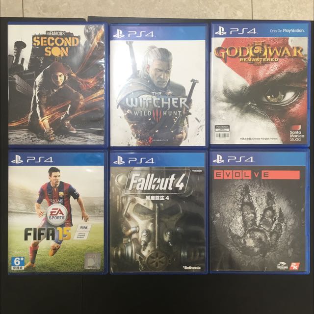 buy pre owned ps4 games