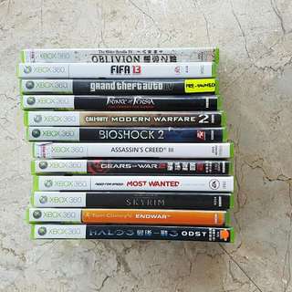 Selling XBOX 360 GAMES
