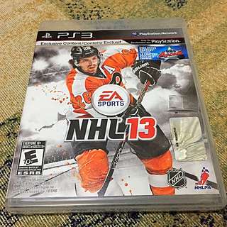 PS3 NHL 13