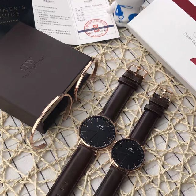 Daniel wellington all black watch outlet