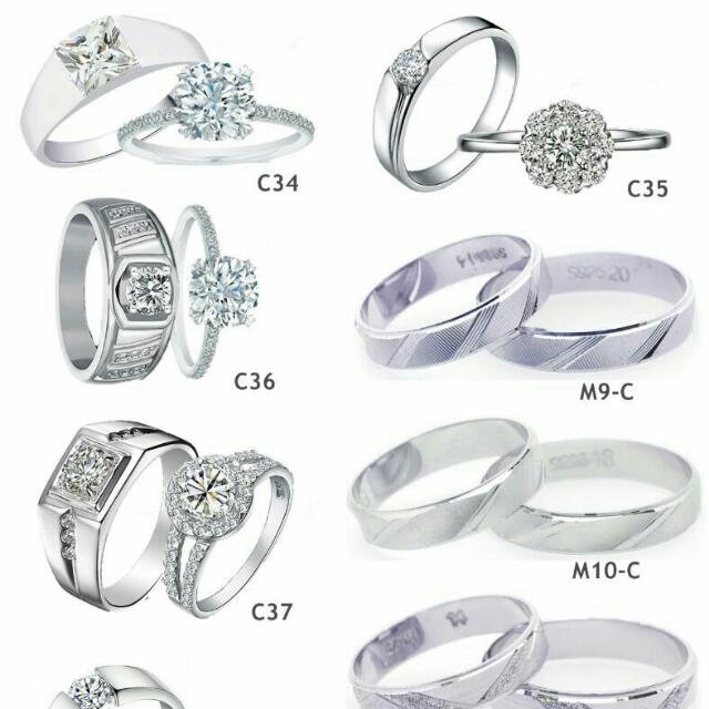 Cincin silver best sale couple